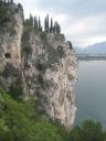 Lago di Garda a hrad nad Arcem.